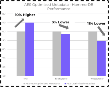 AES Optimized Metadata