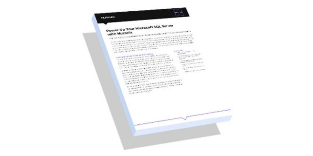 SQL Server Solution Brief