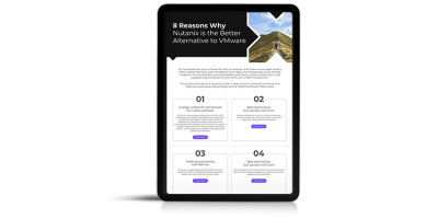 Nutanix is better alternative to VMware